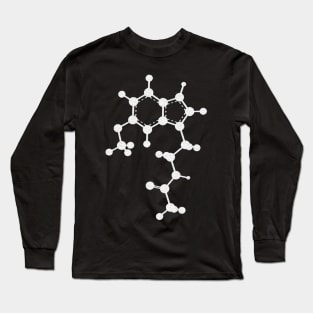 Melatonin Molecule Long Sleeve T-Shirt